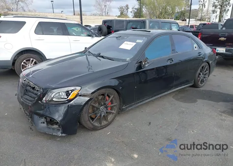 2018 Mercedes-Benz S 560 z USA, uszkodzony, nr VIN WDDUG8DB1JA400383